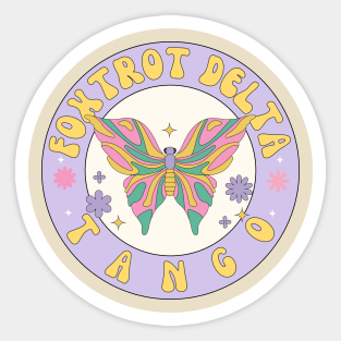 Foxtrot-Delta-Tango Sticker